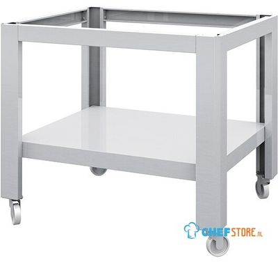 Stand in Stainless Steel With Shelf and Castors For Pizza Oven CAB0126 - Z/PSTMASM9 1