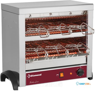 Diamond Toaster 6 tangen quartz | M6-TOSTI/N 1