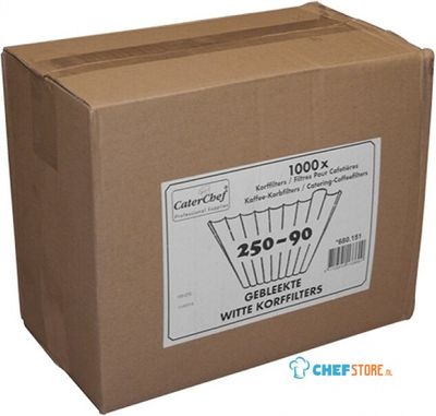 Korffilter (Gebleekt) | CaterChef | 680151