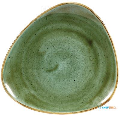 Churchill Stonecast Samphire Green Lotus Bord 17.8 cm Pak van 12 - DY049