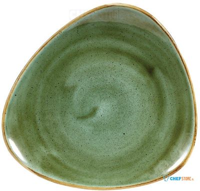 Churchill Stonecast Samphire Green Lotus Bord 17.8 cm Pak van 12 - DY049