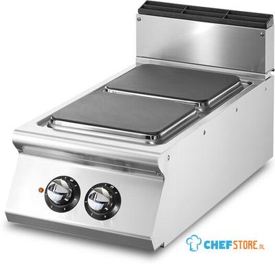 Mastro Electrische Selector, Tafelmodel, 2 Vierkante Warme Platen | VS9040PCEST 1