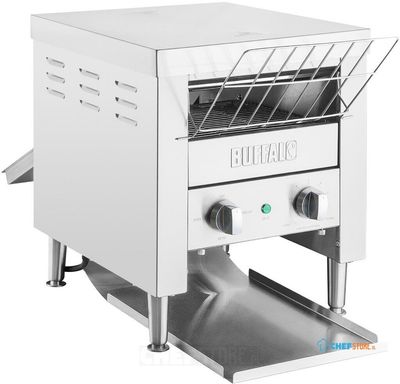 Buffalo Dubbel Plak Transportband Broodrooster - CU628