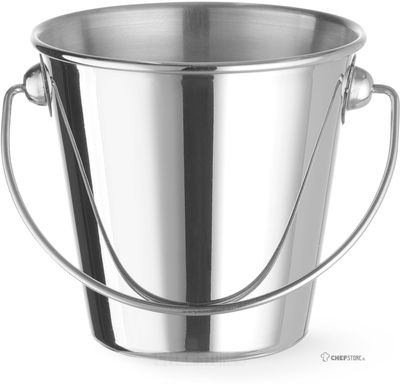 HENDI 425725 Emmer, , Diameter ⌀ 90 mm - Hoogte 85 mm