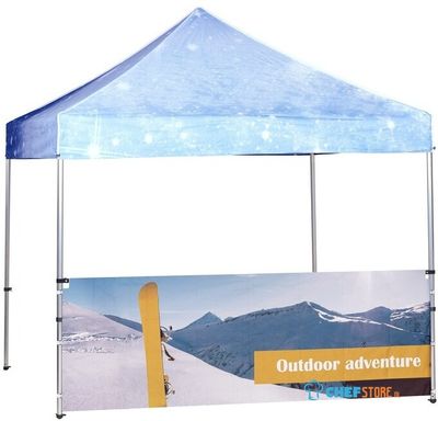 Syna Tent Alu Halve Wand Print 3 X 3 Meter Enkelzijdig - T3-GHW