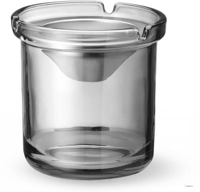 Glazen Asbak met Stalen Trechter - HENDI - ø98x(H)99mm - 440117 1