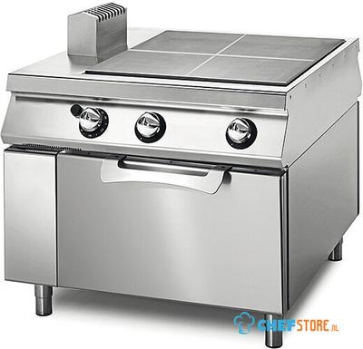 Gas Solid Top Range On Static Gas Oven, Two-Sided Panel Control, Virtus VS110100TPFG 1