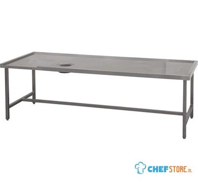 Right Sorting Table With Hole, For Left Exit Machines, W=2400 mm, Mastro Z/TTCD100240 1