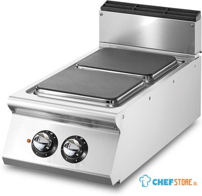 Mastro Electrische Selector, Tafelmodel, 2 Vierkante Warmeplaten | VS7040PCEQT 1