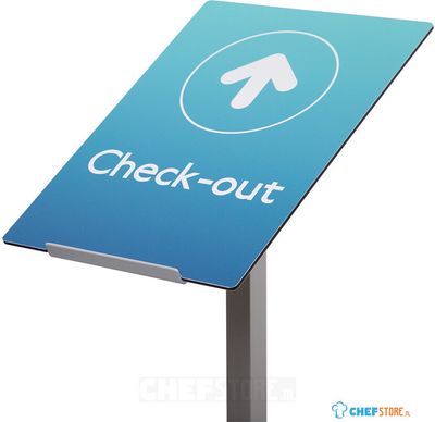 Syna Menustandaard Stick-On Print A3 Staand - FBA3GV-BW3P