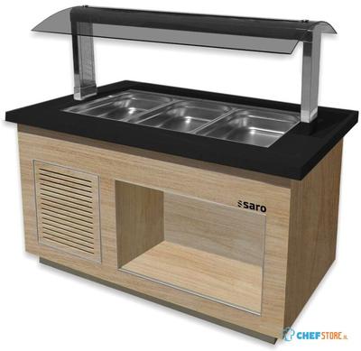 SARO Warm Buffet Model PREMIUM LINE SB H 130 OAK - PREMIUM LINE SB-H 130 OAK 1