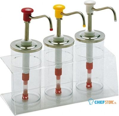 Saus/Dressingbar (Cap.3X0950Ml) | Hovicon | 865035 1