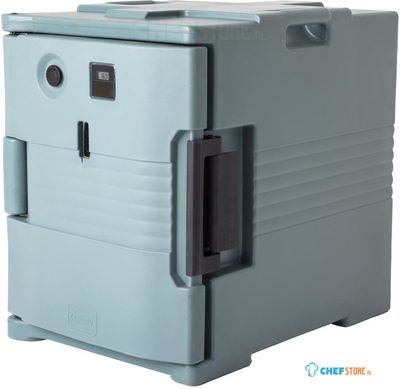 Cambro verwarmde geïsoleerde voedselcontainer blauw - CG143