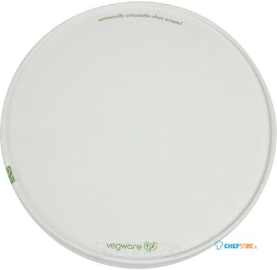 Vegware 185-Serie Composteerbare Deksels (300 Stuks), Vegware FS179
