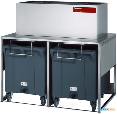 Diamond Opslagbakken met wielen van 2x 108 kg | DROLBIN/50-90 1