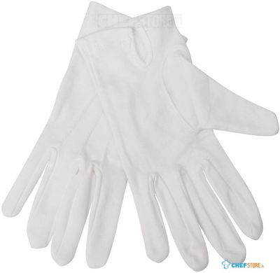 Dames serveerhandschoenen | wit | maat L | A545-L 1