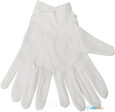 Dames serveerhandschoenen | wit | maat M | A545-M 1