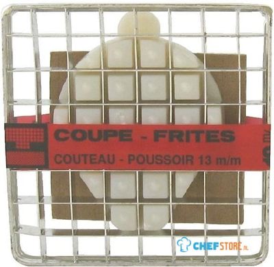 Kitblad & Duwer - 13x13mm voor D463 Tellier Aardappelversnipperaar - Tellier N660