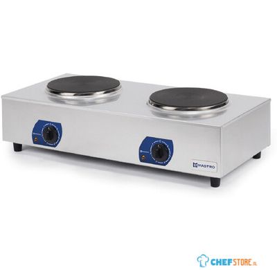 Electric Hob, Tabletop, 2 Plates - 2123R