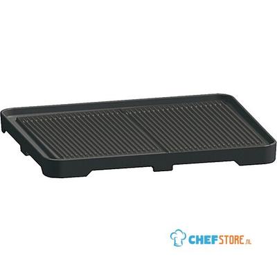 Grooved Plate, 1 Burner, Virtus VS110PR1F 1