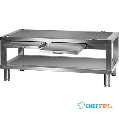 Open Cabinet In Stainless Steel For VSMD101DS - Virtus VSAC05002 1