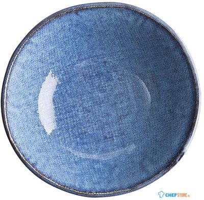 Olympia Denim Blue Coupe Kommen 160 mm (Pak van 6) - FU224