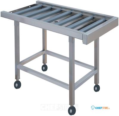 Diamond Transportband met rollen op wielen (rollen in PVC) | DRR-215 1