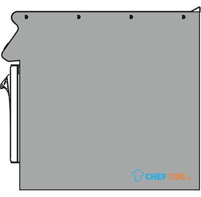Mastro Zijpaneel Voor Apparatuur Dat Rug Tegen Rug Staat, Vs700, Linkerzijde | VS70PLSX 1