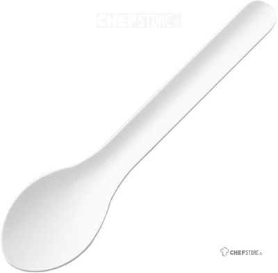 Fiesta Recyclable Fiesta Composteerbare Papieren Lepels 150mm (verpakking van 100) - HT485