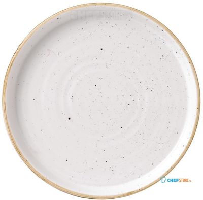Churchill Stonecast Barley White Bord met Opstaande Rand 16 cm Pak van 6 - FJ917
