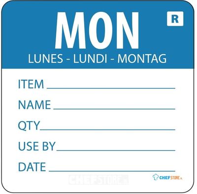 Voedseletiketten Kleurcode | Maandag | Vogue | L066