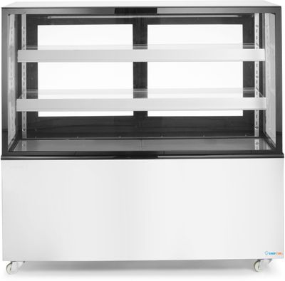 Koelvitrine 410L-121cm(h) | 2 schappen | Wielen | Arktic 233450