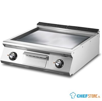 Mastro Bakplaat - Elektrisch - Tafelmodel - Vlak Verchroomde Plaat - VS7080FTEVCRT 1