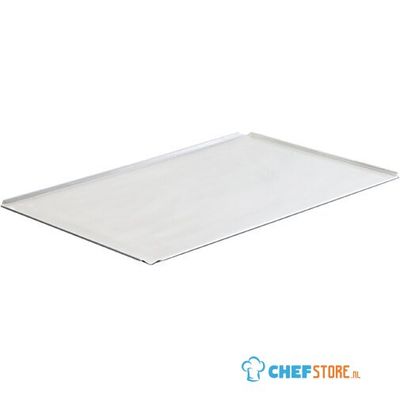 Baking Tray in Aluminium Uncoated - 435x340 Mm - 4 Sides 45° - Z/SBTAL4334 1
