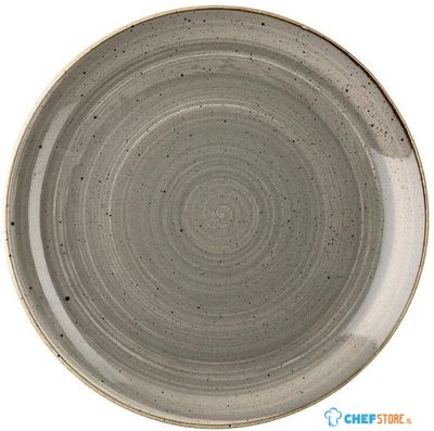 Churchill Stonecast Grey Evolve Coupe Bord 28.8 cm Pak van 12 - CY965