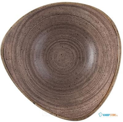 Churchill Stonecast Raw Lotus Brown Schalen 178mm (Pak van 12) - FS855