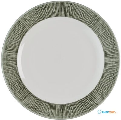 Churchill Super Vitrified Churchill Bamboo Ceramic Spinwash Alpine Bord 27.6 cm Pak van 12 - HR428