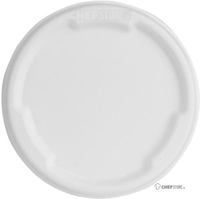 Fiesta Recyclable Fiesta Composteerbare Bagasse Deksels voor 400/500ml Kom Basissen (pakket van 50) - HW025