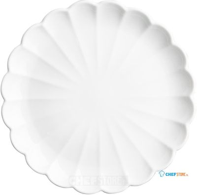 Olympia JB395 Bloom Geschulpte Borden Wit 276mm (4 stuks)