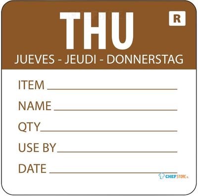 Voedseletiketten Kleurcode | Donderdag | Vogue | L069