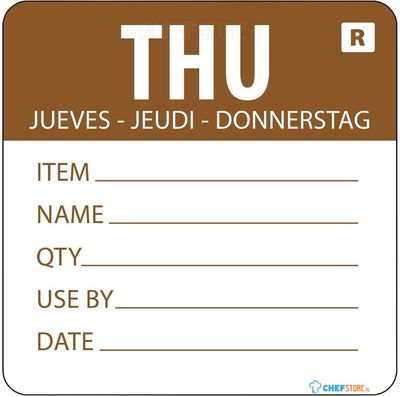 Voedseletiketten Kleurcode | Donderdag | Vogue | L069
