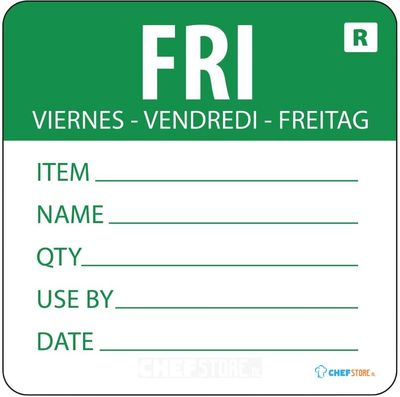Voedseletiketten Kleurcode | Vrijdag | Vogue | L070