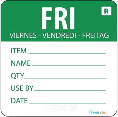 Voedseletiketten Kleurcode | Vrijdag | Vogue | L070