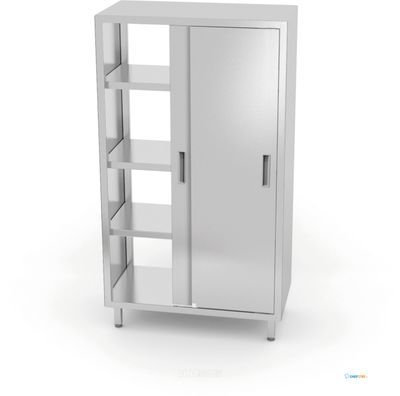 Doorvoerkast Met Schuifdeuren, HENDI, Kitchen Line, 800x700x(H)1800mm - HENDI 812402
