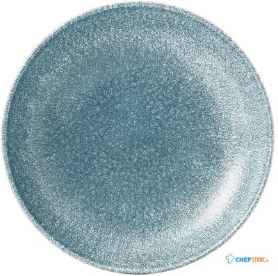 Churchill Raku Topaz Blue Evolve Coupe Kom 24.8 cm Pak van 12 - DE888