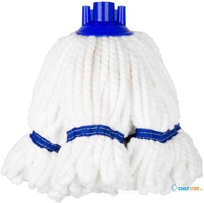 Jantex Microvezel Mop Hoofd Blauwe Streep 150g - HX250