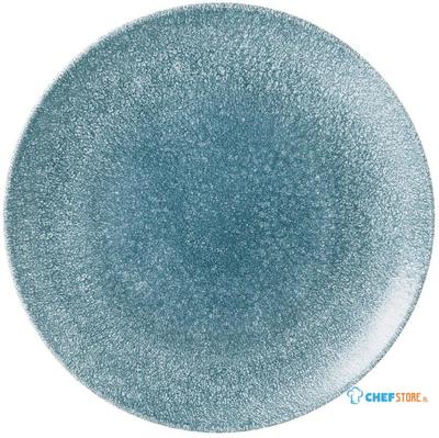 Churchill Raku Topaz Blue Evolve Coupe Bord 28.6 cm Pak van 12 - DE882