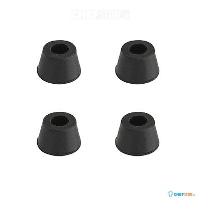 Buffalo AS337 Zwarte rubberen voetjes (4 stuks)