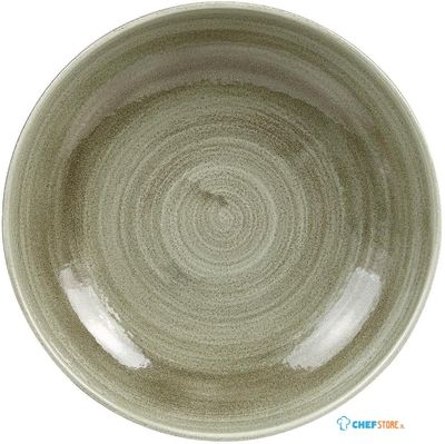 Churchill Stonecast Patina Burnished Green Evolve Coupe Kom 18.4 cm Pak van 12 - HC811