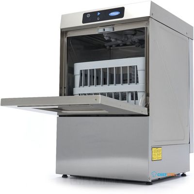 Maxima Horeca Vaatwasser - 40 X 40 cm - met Glansspoelpomp - Digitaal Display - 230V - 09211002